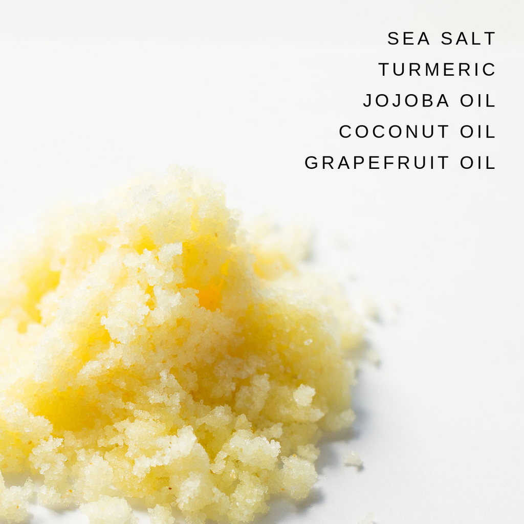 Smooth Sailing Turmeric + Grapefruit Salt Body Scrub