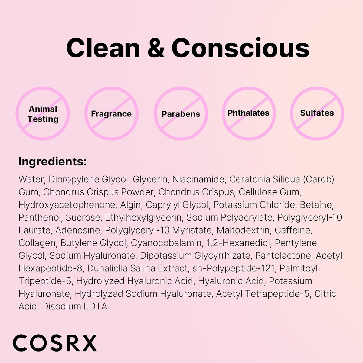 Cosrx The Peptide Collagen Lifting Glow Hydrogel Mask