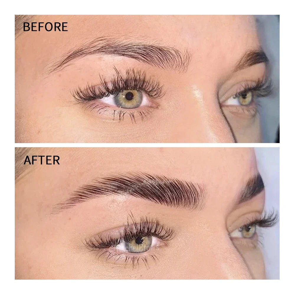 Brow Lamination Kit Semi-Permanent Lash & Brow Fixation Lash Perming Set for Eyelashes Brow Lift Perm Fixation Tube Set Makeup