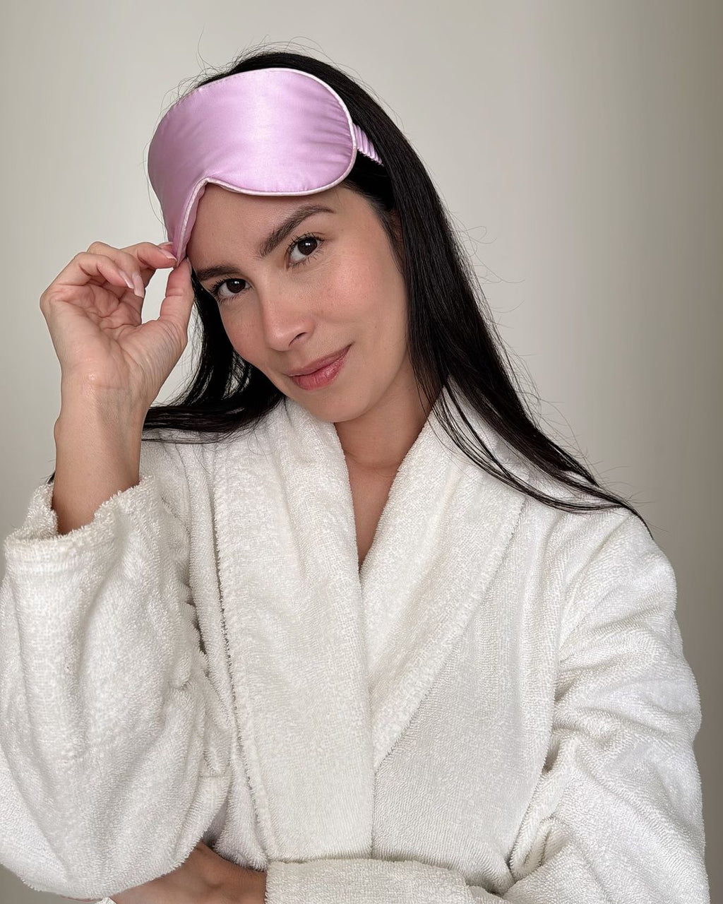 PURE SOL. Beauty Silk Sleep Eye Mask - Lilac