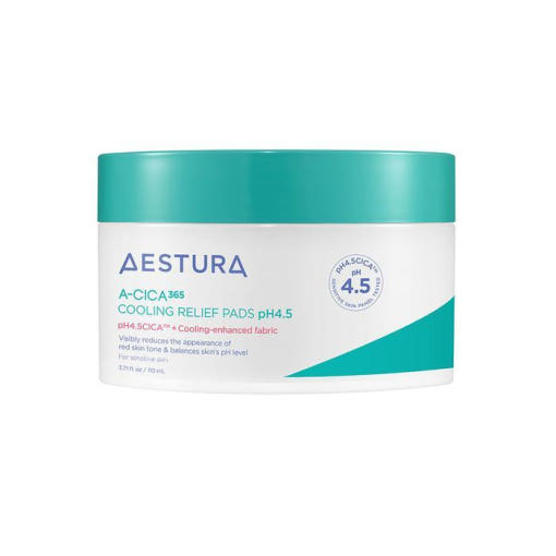 AESTURA A-CICA 365 COOLING RELIEF PADS pH4.5 110ml/60P