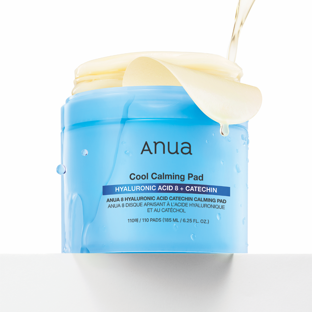 Anua 8 Hyaluronic Acid Catechin Calming Pad 185ml/110ea