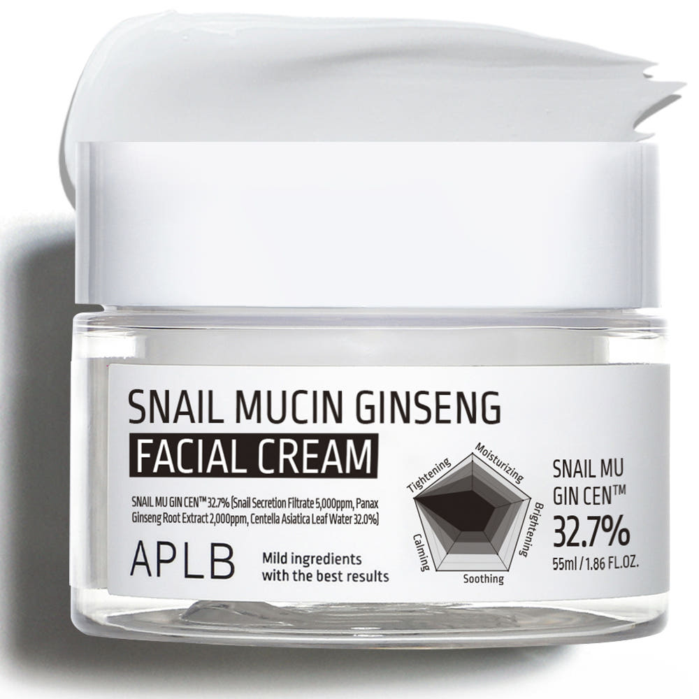 APLB Snail Mucin Ginseng Facial Cream 55ml