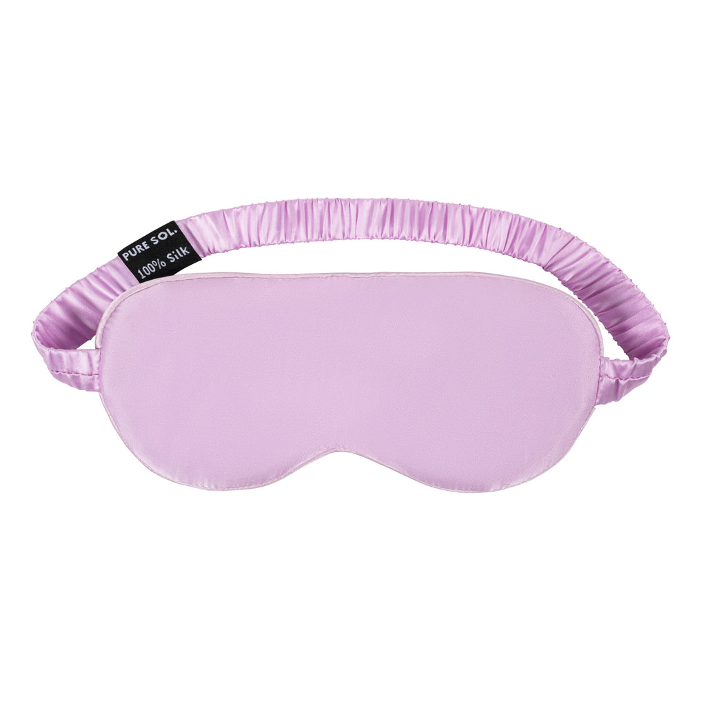 PURE SOL. Beauty Silk Sleep Eye Mask - Lilac